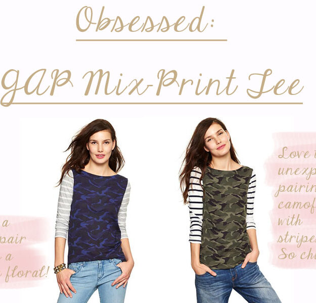 Obsessed Gap Mix Tee