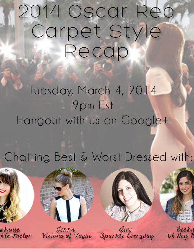google hangout oscar 2014