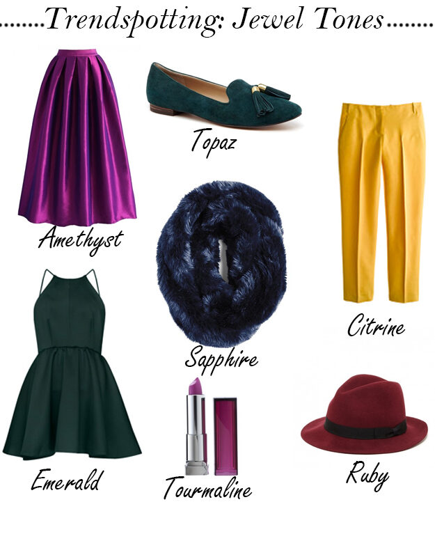 jewel tones