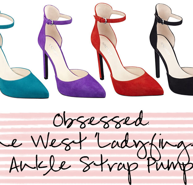 nine west ladyfinger ankle strap pump