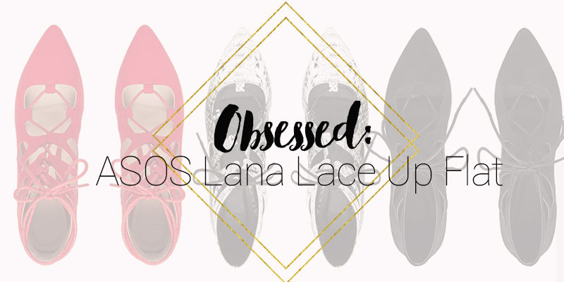 ASOS Lana Lace Up Flat