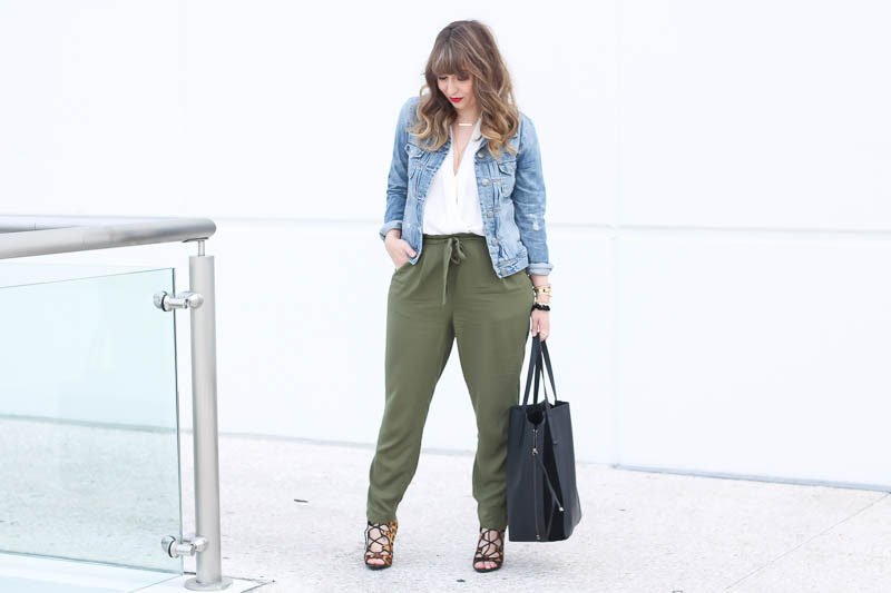 Old Navy Olive Joggers (4 of 11)