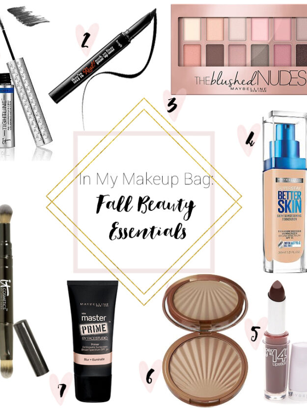 What’s In My Makeup Bag Fall Beauty Essentials