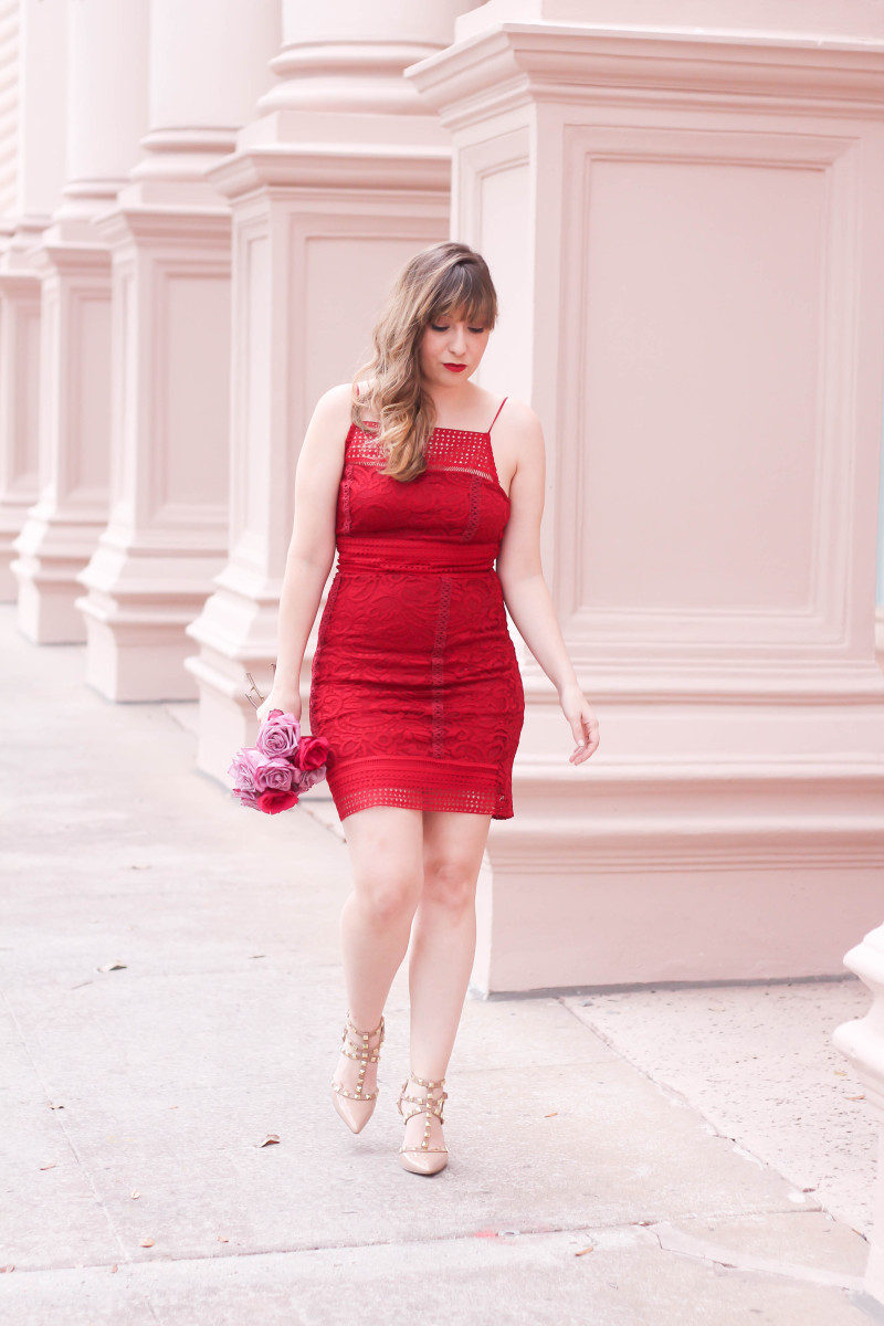 Topshop Valentines Day dress_