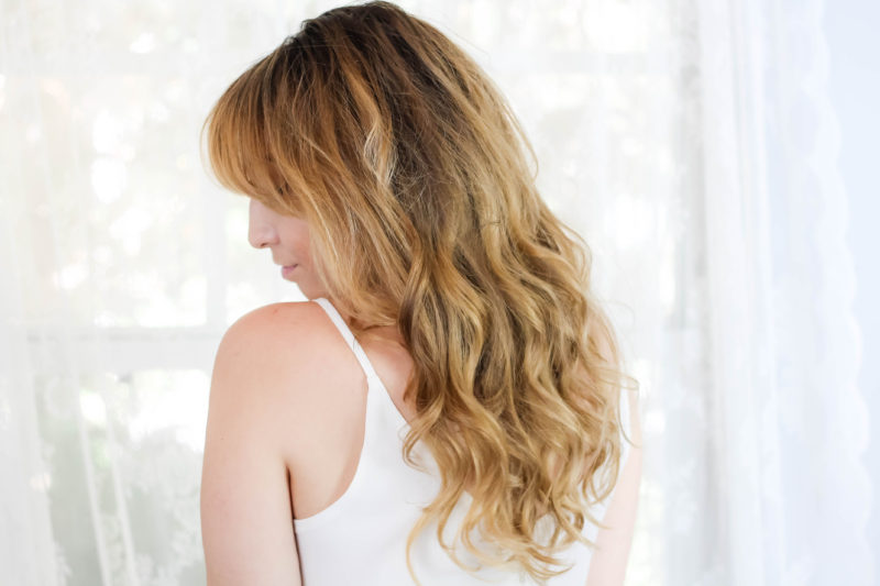 wavy hair style 