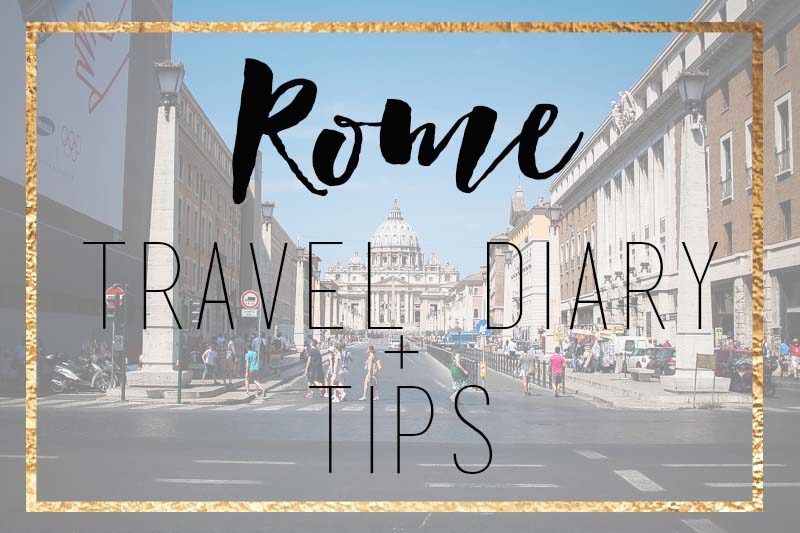 Rome Travel Diary