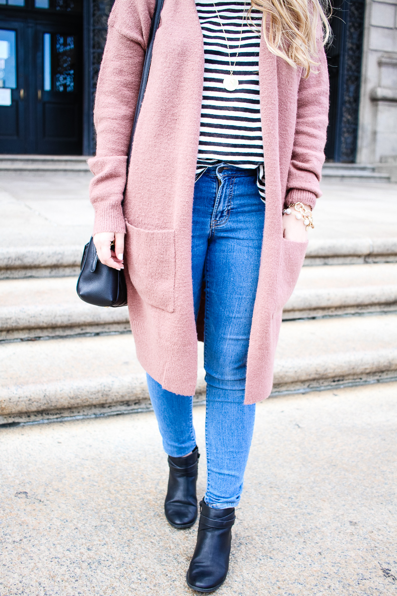 pink-forever-21-cardigan-whowhatwear-stripe-tee-and-old-navy-jeans-6-of-8