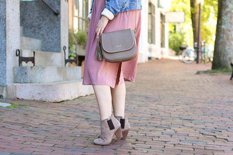 Miami fashion blogger Stephanie Pernas wearing her favorite fall booties, the Sole Society Lylee.