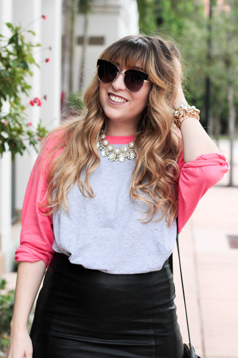 Miami fashion blogger Stephanie Pernas wearing Fantaseyes sunglasses