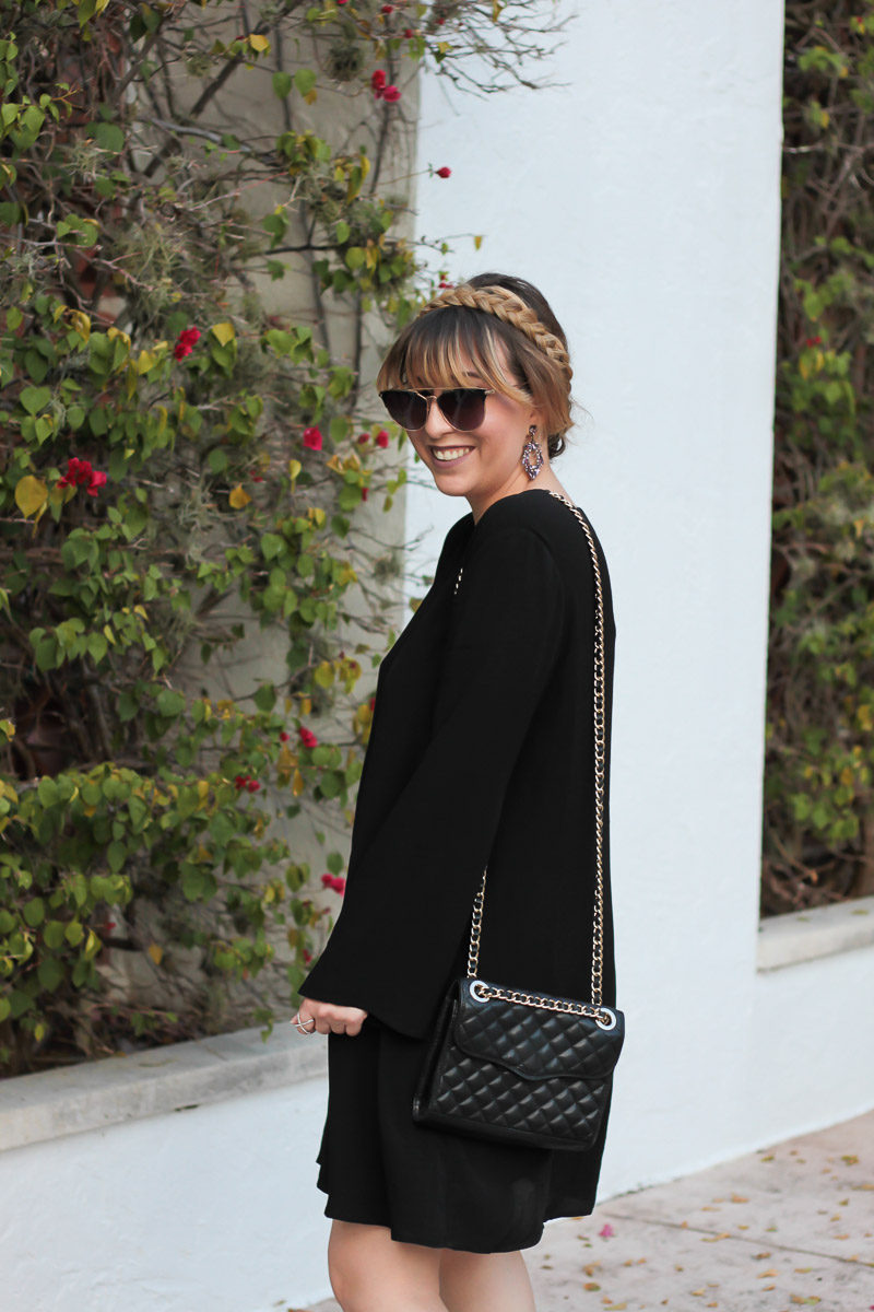 Miami fashion blogger Stephanie Pernas styles Rebecca Minkoff Quilted Mini Affair chain bag
