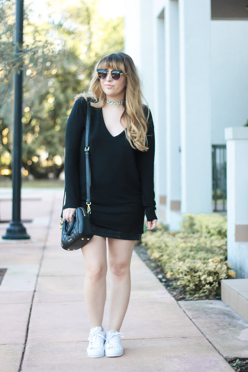 Featured image of post Oversized Sweater And Mini Skirt Outfit