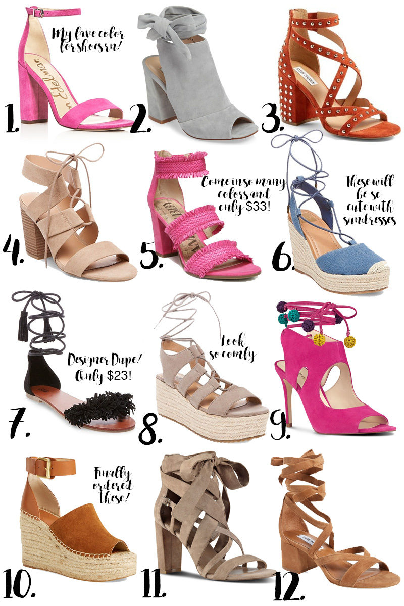 Miami fashion blogger Stephanie Pernas rounds up the best affordable spring shoes 