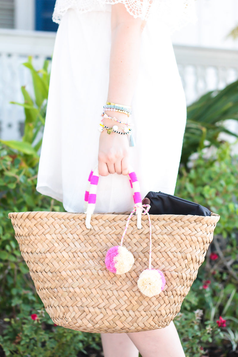 Miami fashion blogger Stephanie Pernas styles a Kayu St Tropez bag