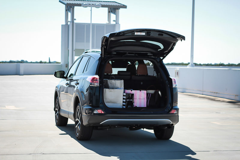  Miami fashion blogger Stephanie Pernas offers a peek into the trunk of the 2017 Toyota RAV4