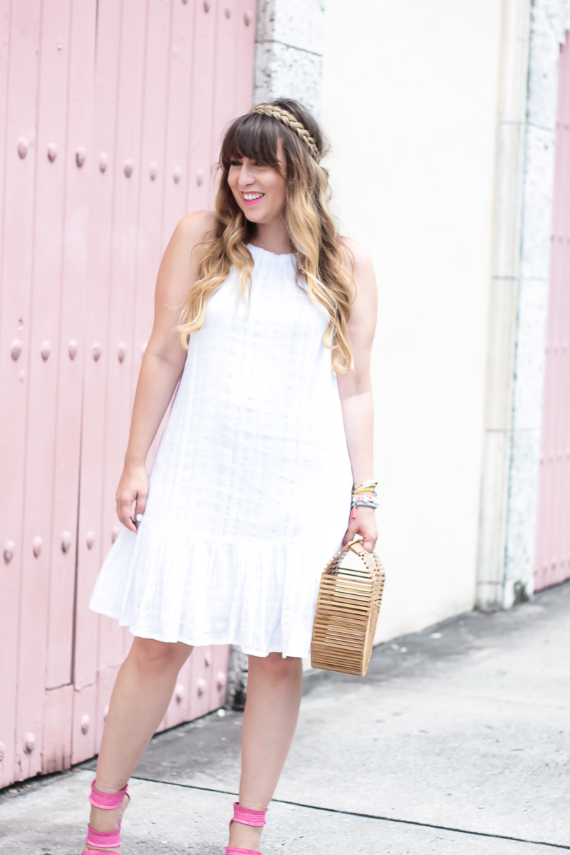 old navy white summer dress