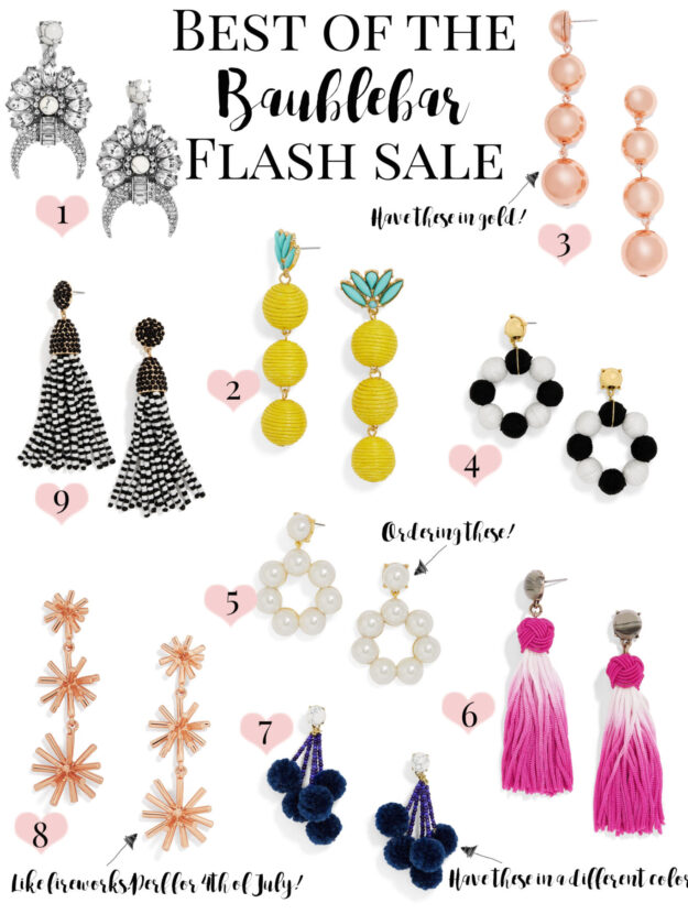 baublebar earring flash sale