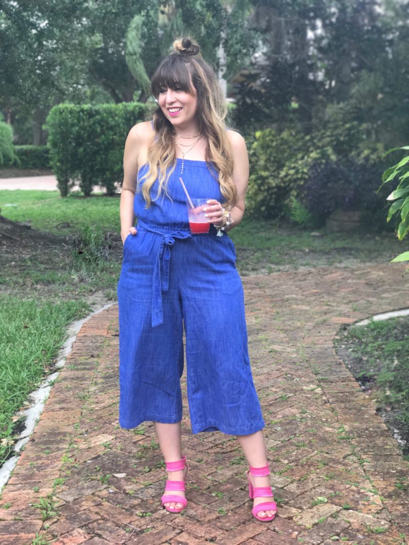 Old Navy denim jumpsuit