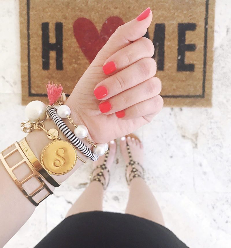 Striking Red Manicure