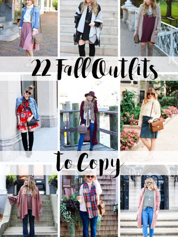 22 fall outfits to copy