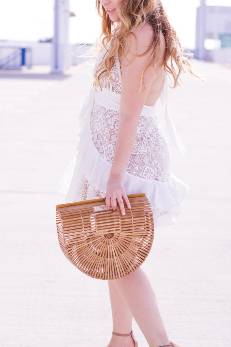 Beautiful white lace dress