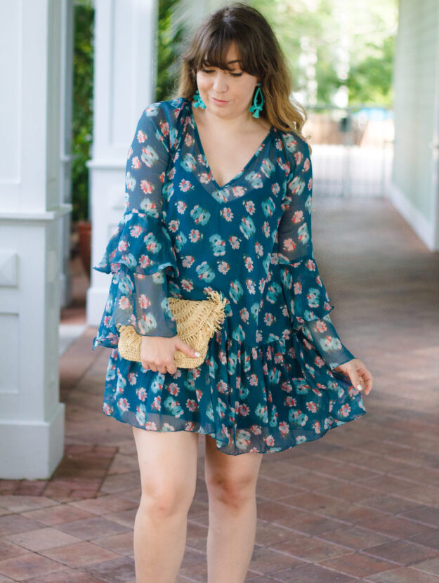 Nordstrom bell sleeve dress