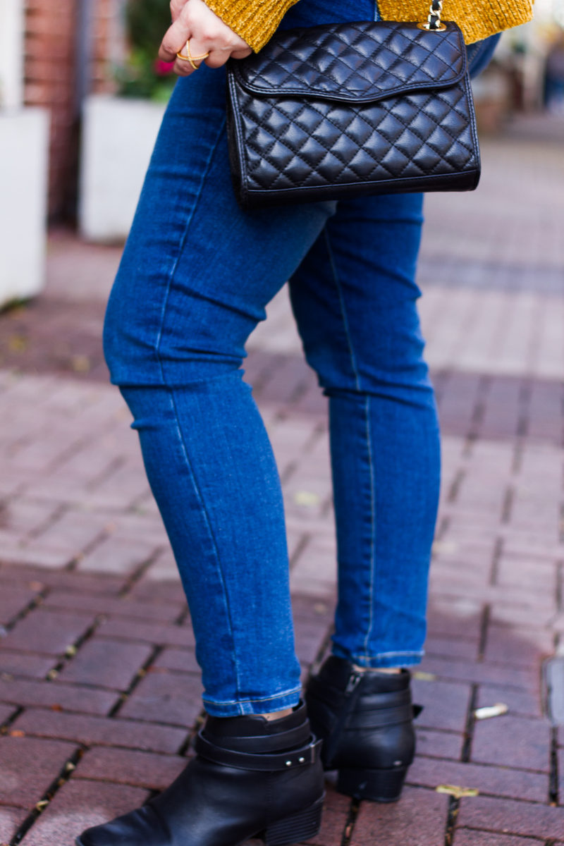 Jeans and booties for fall