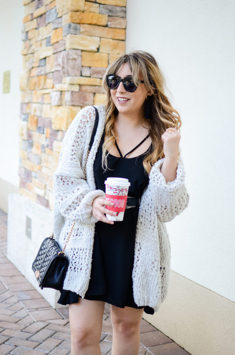 Cozy cardigan outfit idea