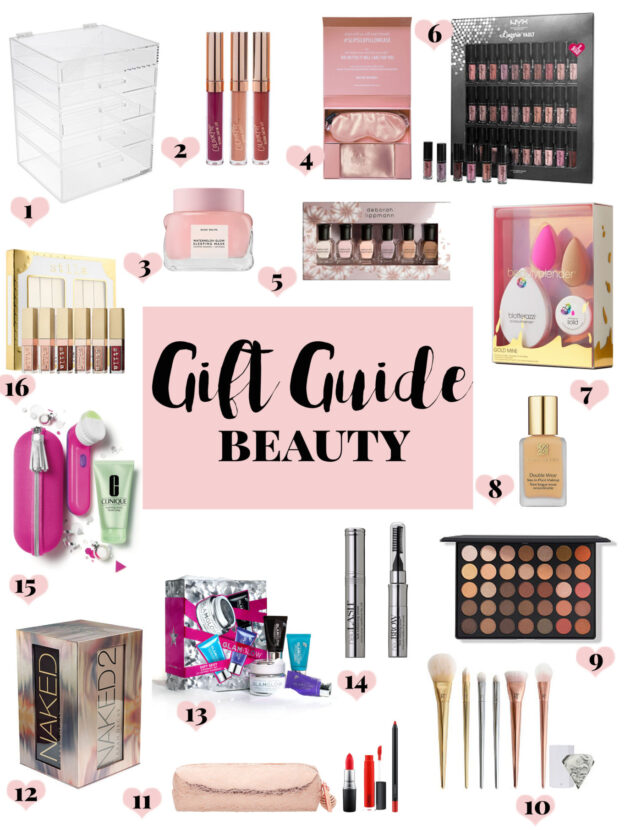 Gift Guide Beauty: beauty gift ideas