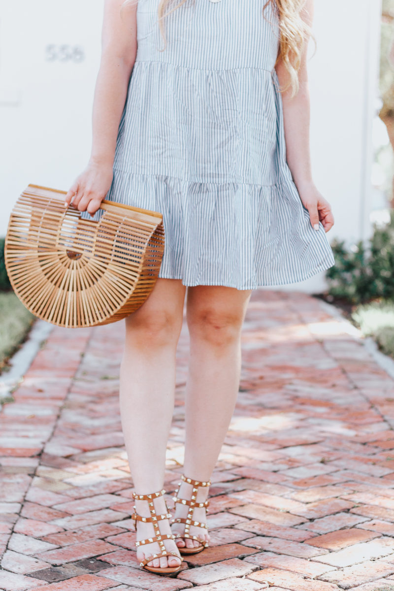 Old Navy blue stripe sundress for spring-14