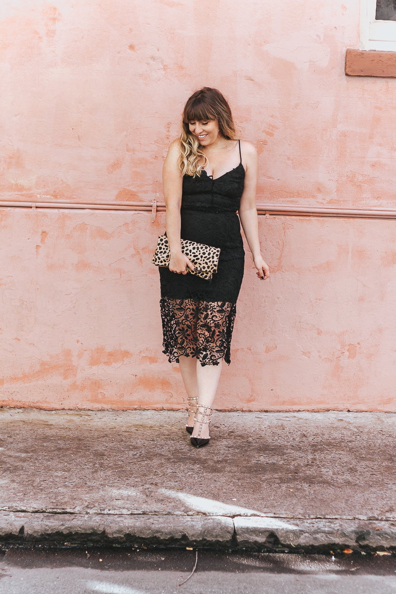 Adelyn Rae lace midi dress for fall and holiday-3