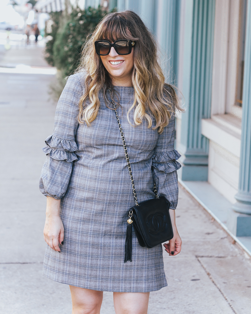 Gwynnie Bee plaid dress_