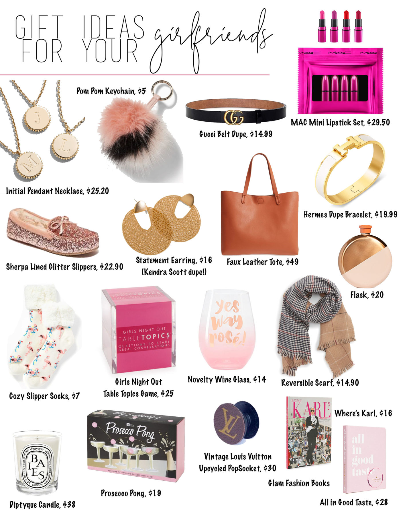 ladies night out goodie bag ideas