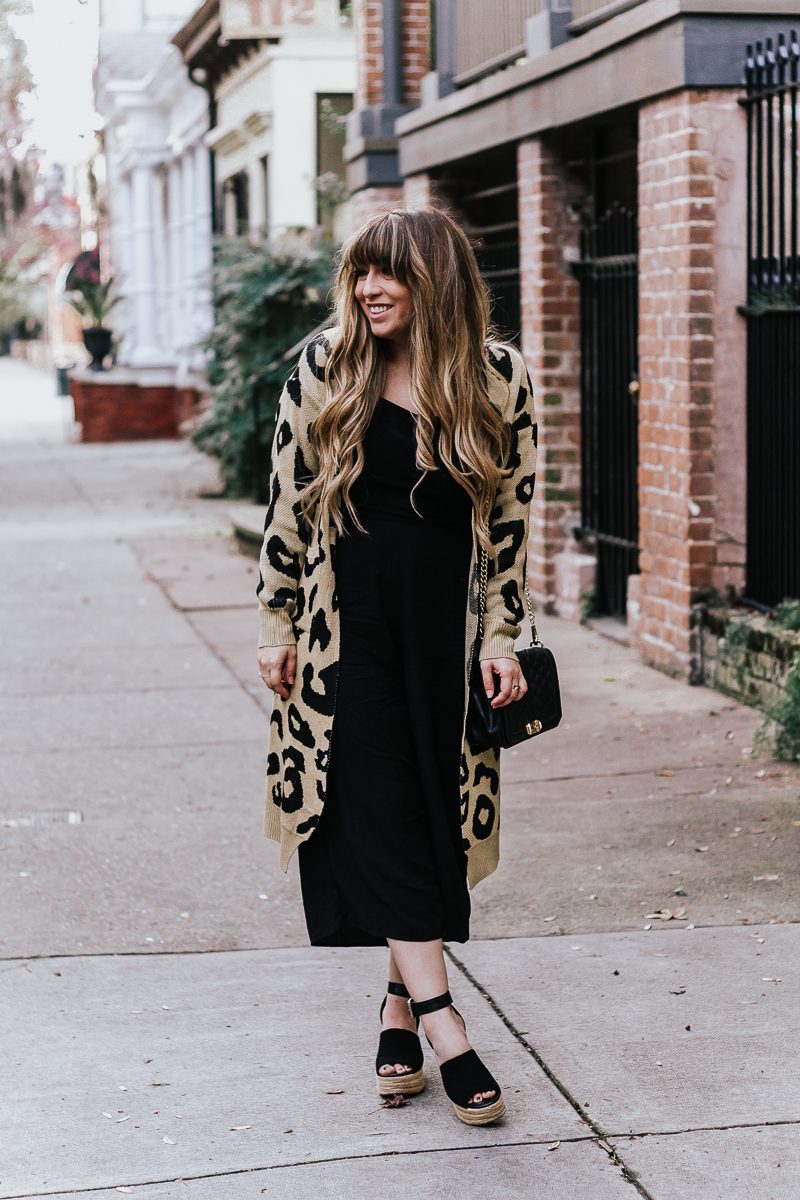 How to Style a Black Jumpsuit – black jumpsuit outfit ideas-2