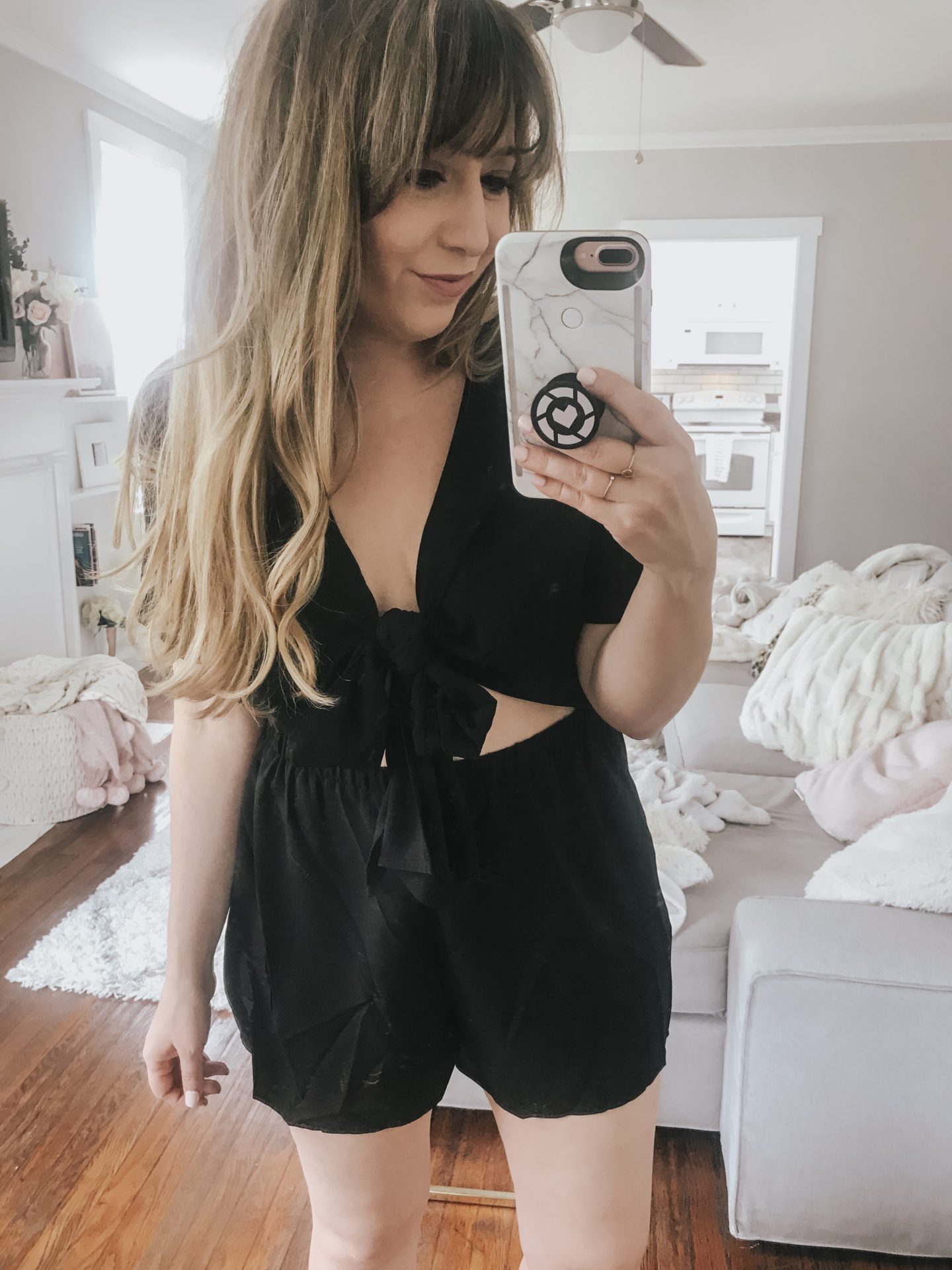 Amazon black romper 