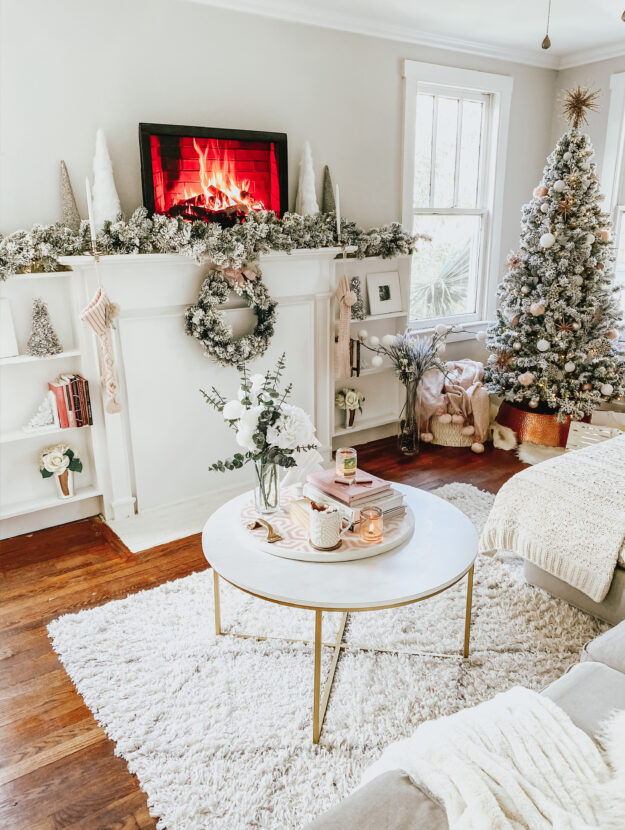 glam holiday home decor