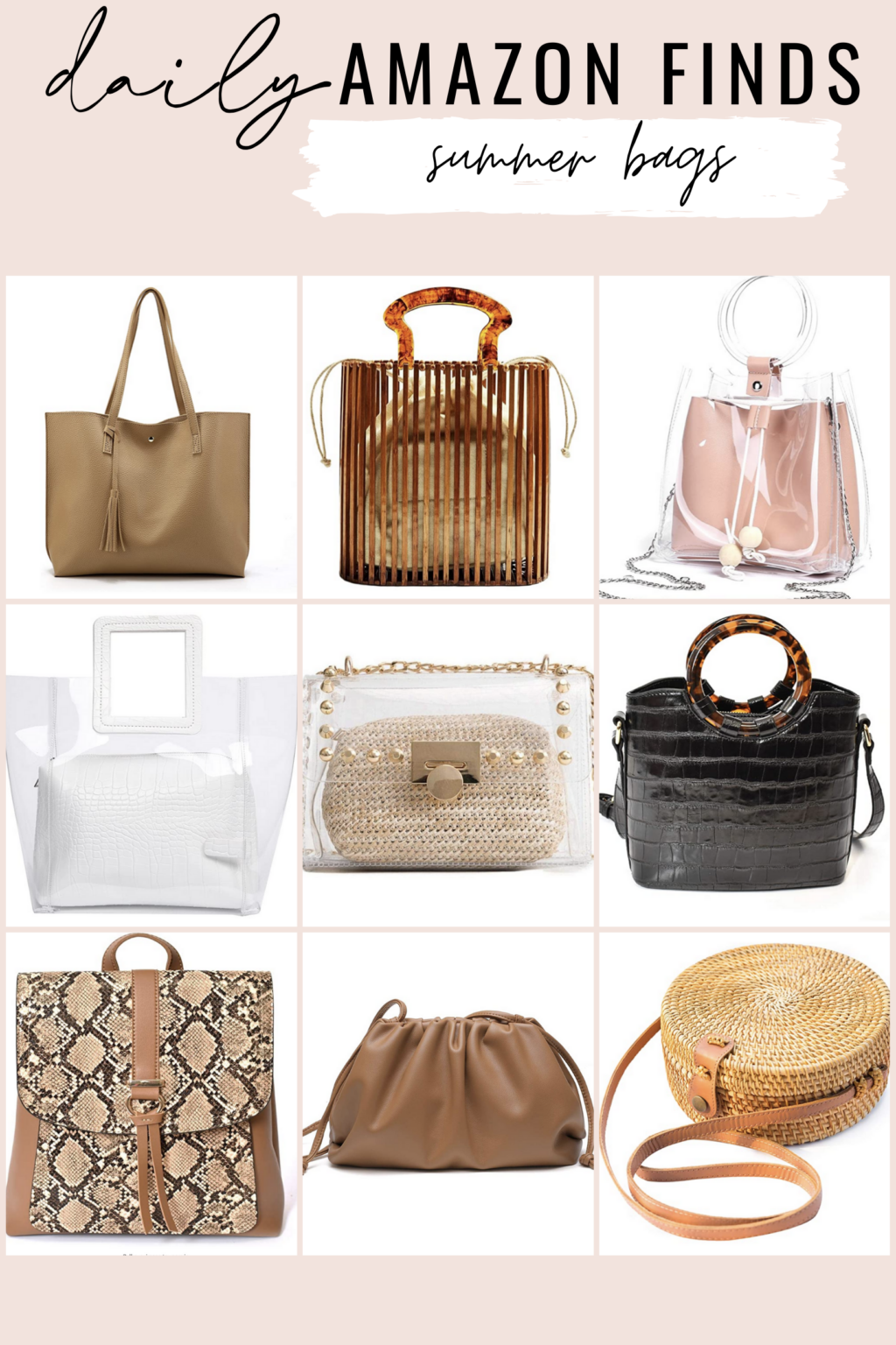 Best Amazon Bags for Women Amazon Summer Bags