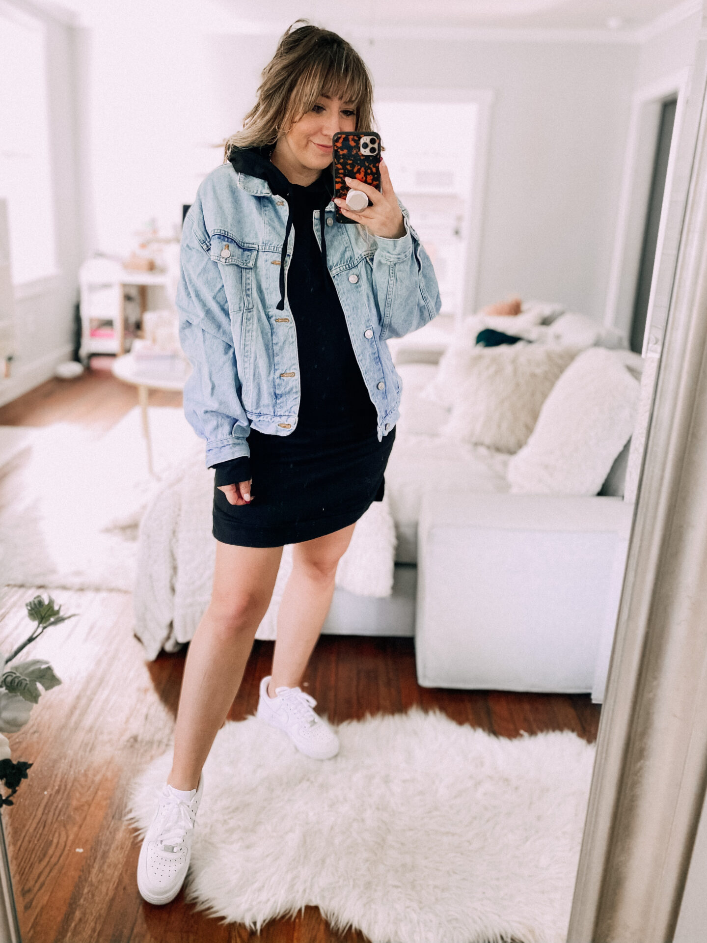 amazon hoodie sweater dress outfit