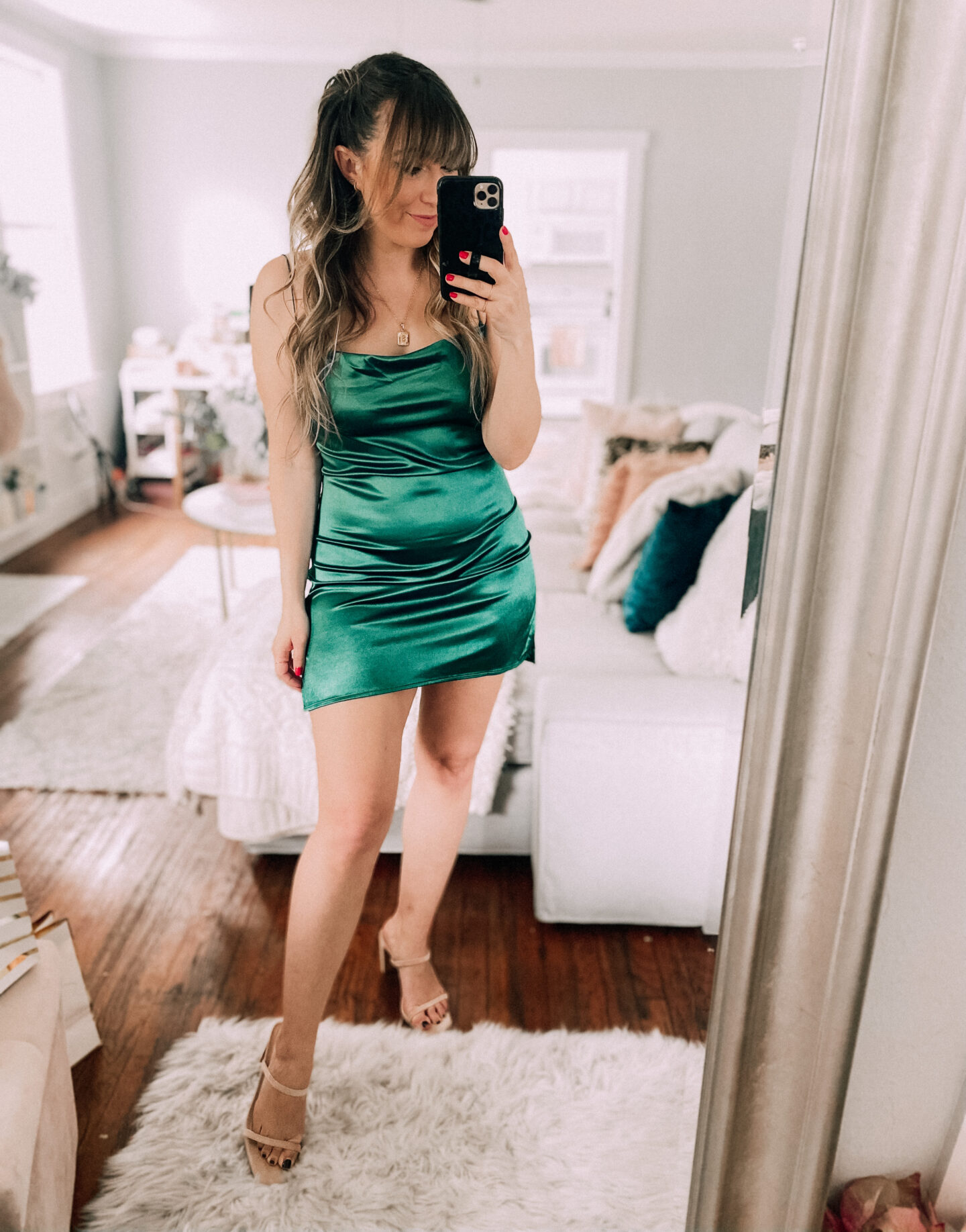 Silky Amazon dress