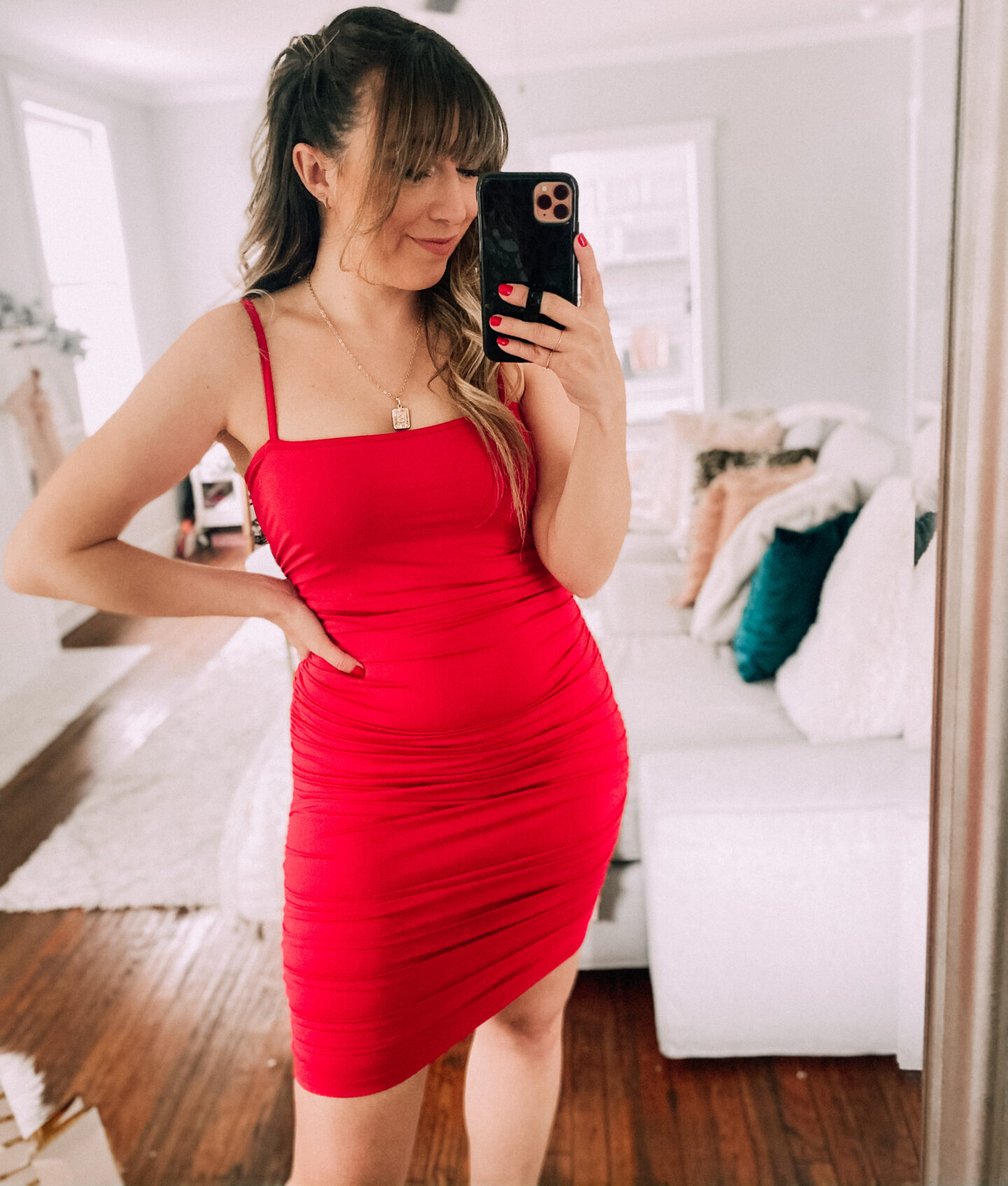 Amazon red dress