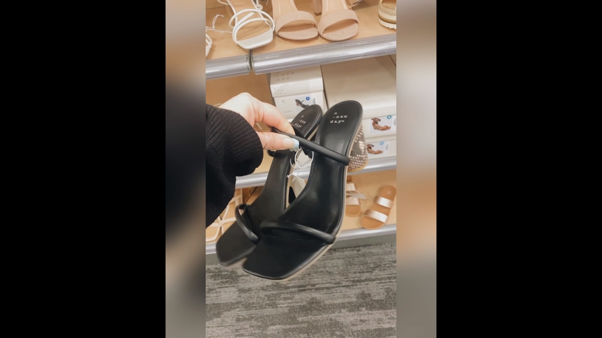 target braided heels