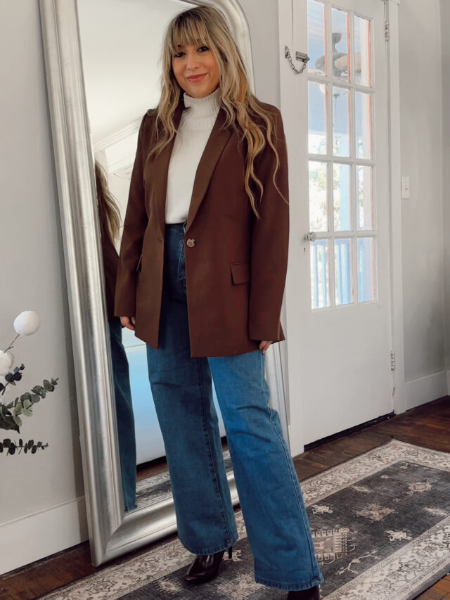 Outfit of the Day – Polished Blazer + Jeans