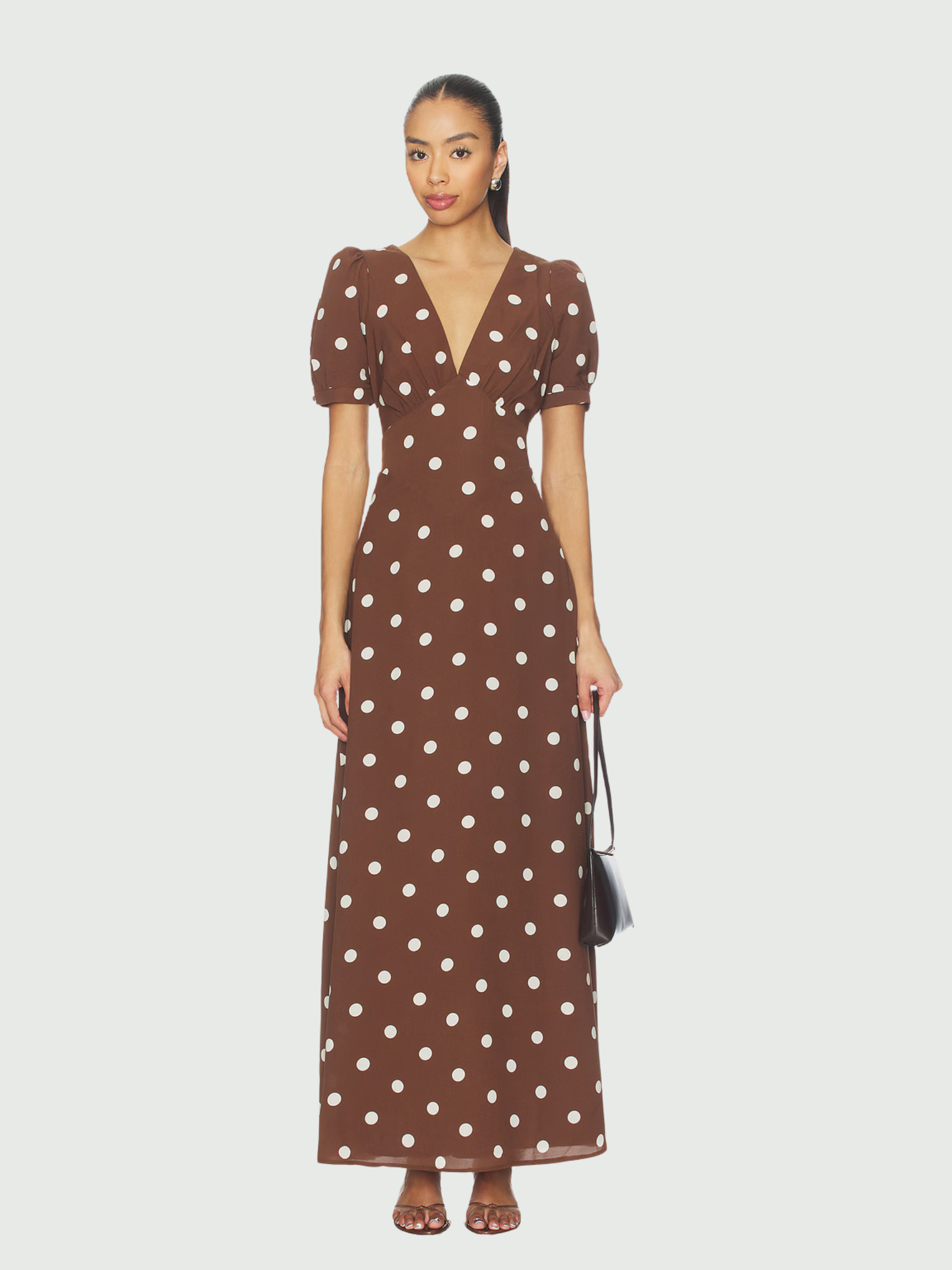 Polka Dot Maxi Dress