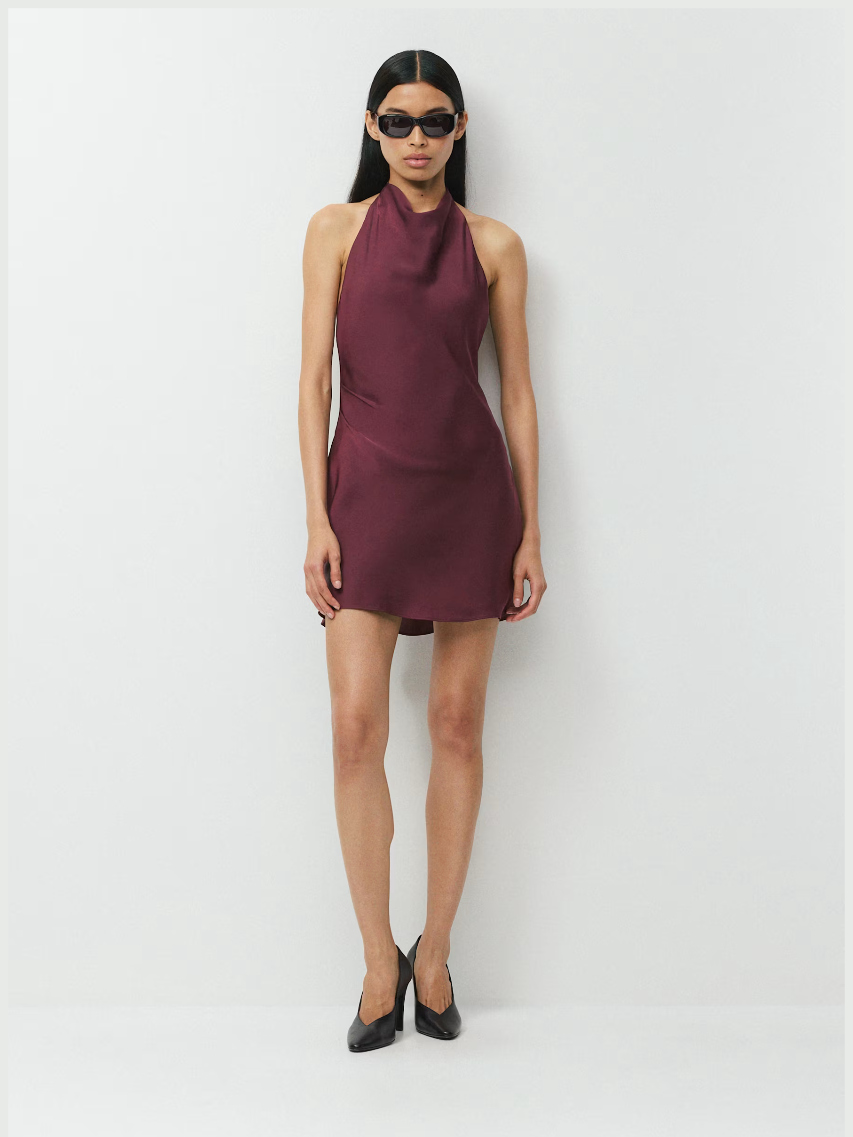 Draped Mini Dress