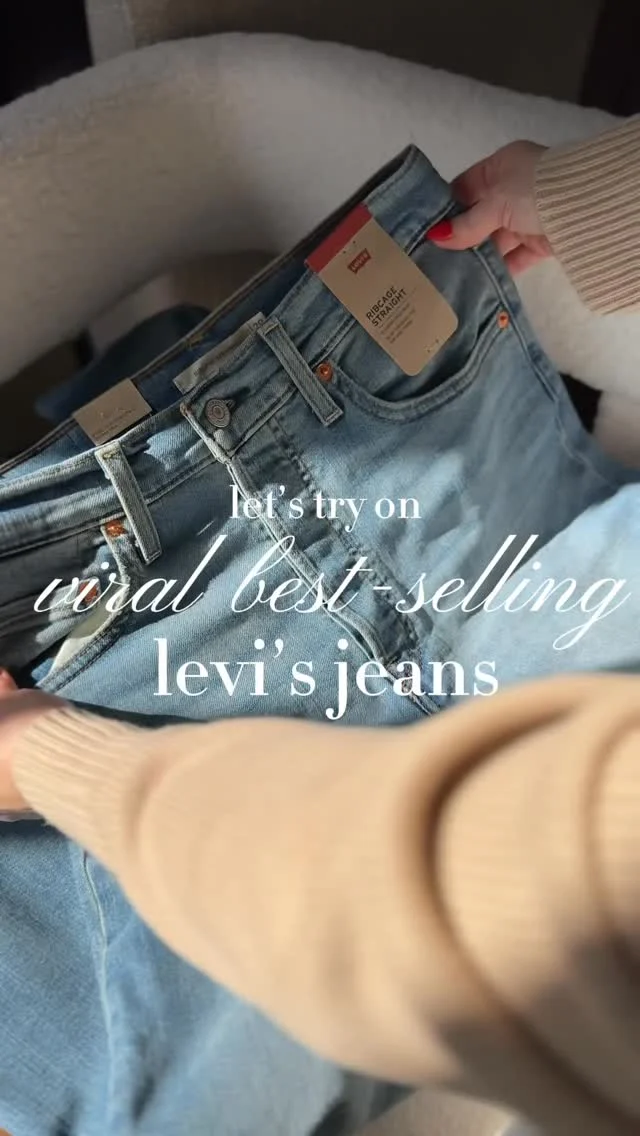 These best-selling Levi’s jeans have gone mega viral on Amazon for a good reason— they fit like a GLOVE. These are definitely the perfect straight leg high rise jeans that make you feel snatched, svelte, and go perfectly with any outfit. 

I have these viral Levi’s in black and a classic light wash and they’re PERFECT wardrobe staples that you’ll wear year round. Sizing runs true! 

Find these linked on my Amazon storefront under the list VIRAL BEST-SELLING LEVI’S JEANS I LOVE! 

levi’s jeans - best jeans - best denim - straight leg jeans - perfect denim - amazon best sellers - amazon fashion finds - amazon wardrobe staples 

#levisjeans #levis #amazonfashion #amazonfashionfinds #denimlove #wardrobestaples #amazoninfluencer