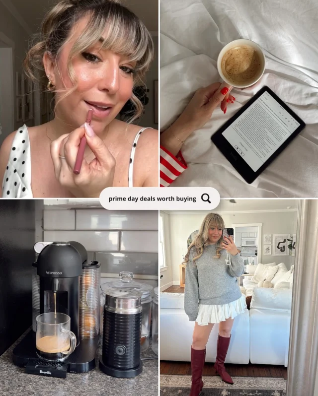✨$1000 Amazon Giftcard giveaway✨ + Amazon Prime Big Deals Day deals worth buying 🤍 shopping Prime sales can be overwhelming so I’ve rounded up the absolute BEST deals you can snag and my foolproof strategy on WHAT to pick up while it’s on sale… 💭

essentially everything is on sale, so my strategy is this: 

    ⁃    focus on premium beauty products and tools. Restock your favorites, try that luxe eye cream you’ve had in your cart. This is the BEST time to get deals on @clinique @itcosmetics, @tula @medicube and more 
    ⁃    home deals on kitchen gadgets, appliances, home essentials like towels or sheets, etc. This is the time to either splurge on those big ticket items or restock essentials you DON’T want to spend money on but need. THE time for new pans and our best selling faves from @caraway and @ourplace are on mega deal! 
    ⁃    Levi’s are THE best fashion deal and deepest discount. This is the time! 
    ⁃    Fall boots are always a splurge and getting them now is the perfect time. 

What do you splurge on during sale time? Do you snag big ticket items or do you restock essentials? Do you shop fashion, beauty, home, or all? I’d love to know! 

TO SHOP THIS POST: Comment PRIME and I’ll DM you links! you can also find everything on my Amazon Storefront, I have curated lists for BEAUTY DEALS, HOME DEALS, AND FASHION DEALS. 

As a THANK YOU for your constant support, giving away (2) $500 Amazon giftcards to lucky winners! Entering is super easy: 

• FOLLOW me @stephaniepernas 
• LIKE this post 
• SHARE the post with a friend 

Winner will be chosen at 3pm EST on Wednesday, Oct 15th. Winner must be a legal resident of the United States and over the age of 18. 
GOOD LUCK! 

#sponsored by @amazoninfluencerprogram #pbdd #primeday #amazonfinds
